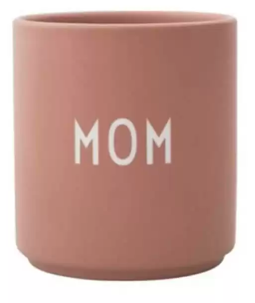 "Mom/Love" Porcelain Mug