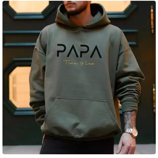 Dad Hoodie Personalized with Name