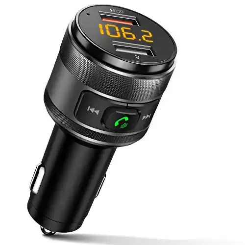 Bluetooth Wireless  FM Radio Adapter Transmitter for Car