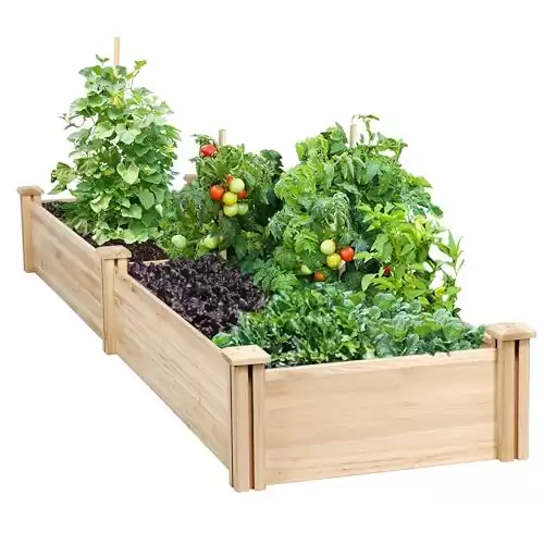 Wooden Horticulture Raised Garden Planter Box