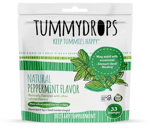 Tummydrops, Natural Peppermint