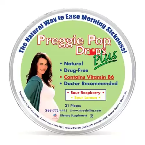 Preggie Pop Drops Plus with Vitamin B6