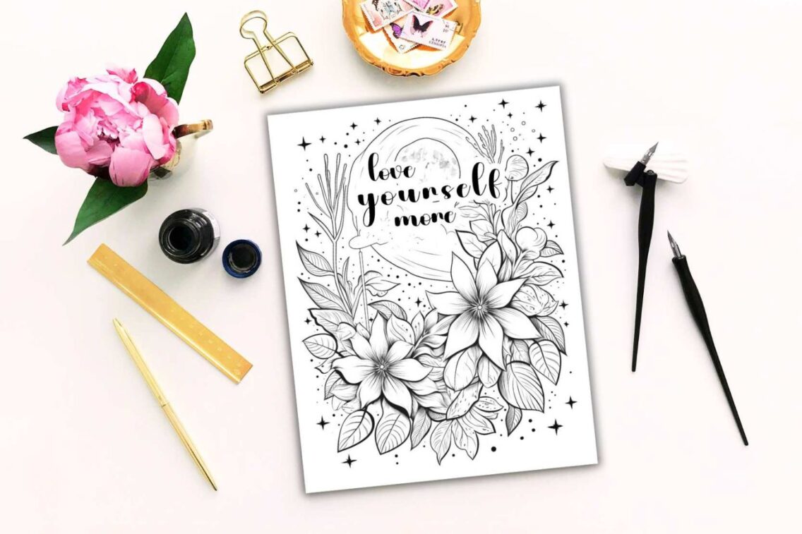 30 Printable Recovery Coloring Pages With Inspiring Sobriety Quotes