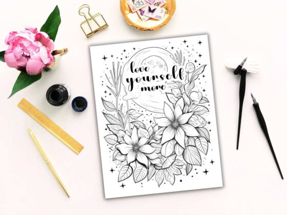 30 Printable Recovery Coloring Pages With Inspiring Sobriety Quotes