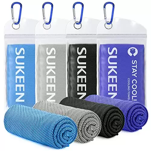 Soft Breathable Cooling Towel for Fitness Activities