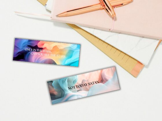 8 Printable Recovery Quote Bookmarks Pastel Smoke Theme