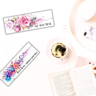 8 Printable Recovery Quote Bookmarks Pastel Smoke Theme