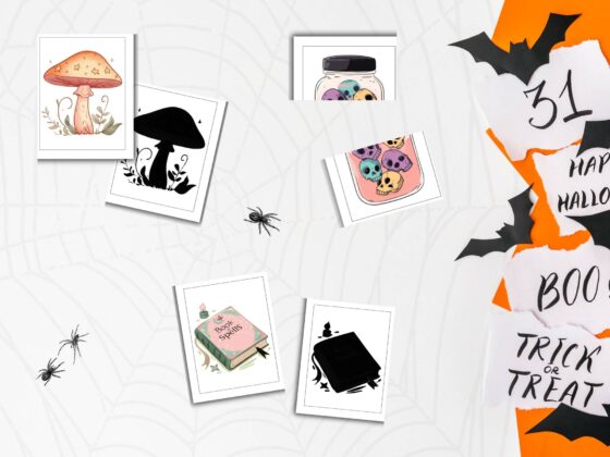 Groovy Halloween Matching Cards Activity