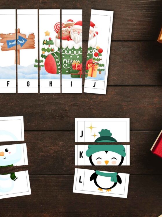 Printable Alphabet Puzzles for Toddlers